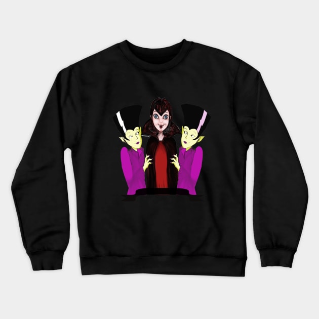 The girls of transylvania Crewneck Sweatshirt by Virginia Picón